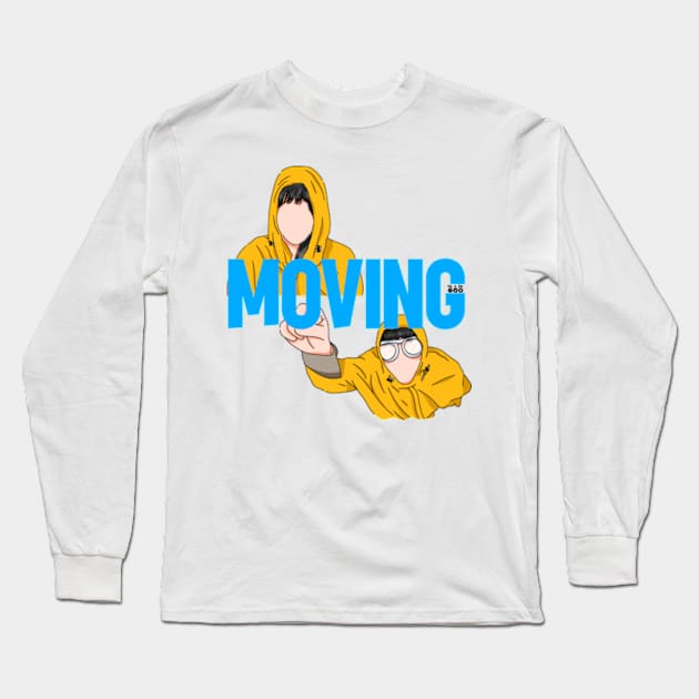 Moving  Drama Long Sleeve T-Shirt by ayshatazin